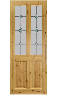 Softwood Knotty Pine Panel Doors